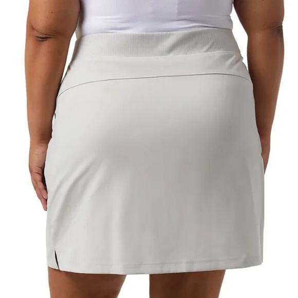 32 Degrees Women's Twill Ankle Pants, Gray, S - Picture 7 of 7